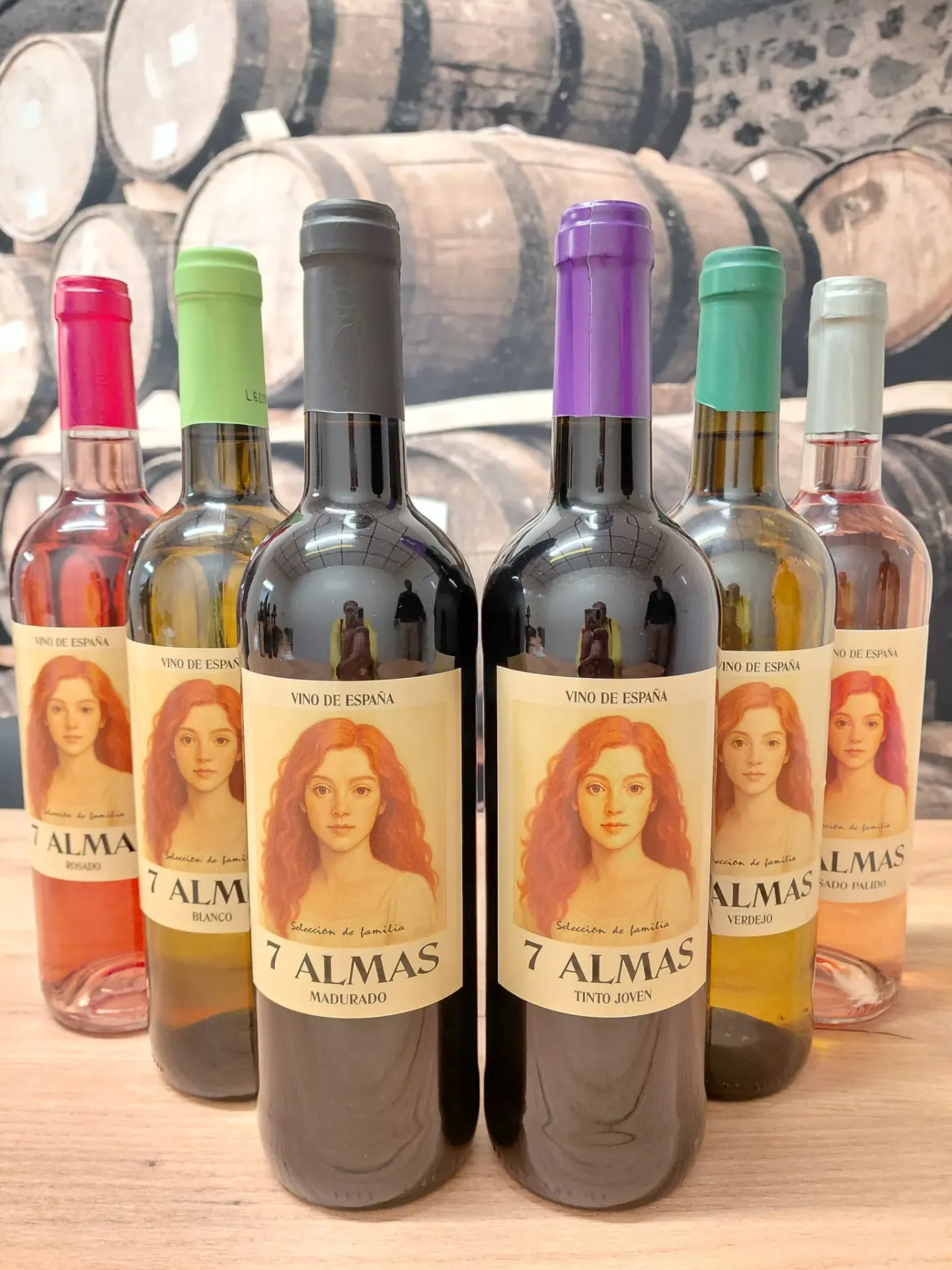 7 Almas Degustación – Caja de 6 botellas 750ml