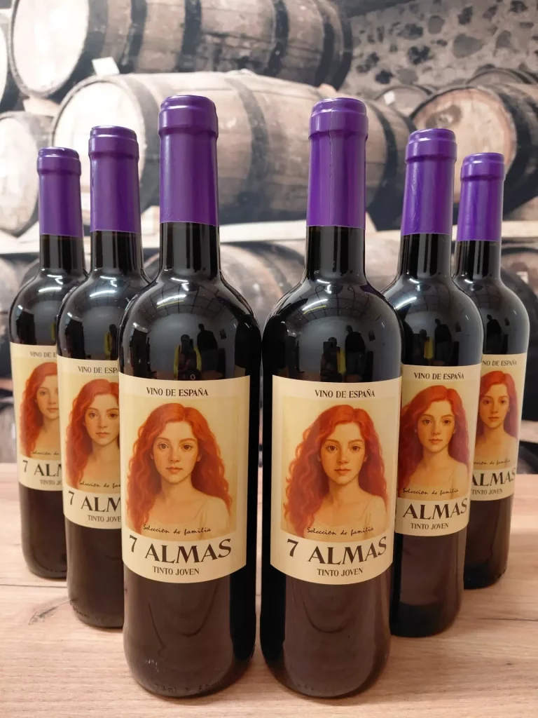 7 Almas Tinto Joven – Caja de 6 botellas 750ml