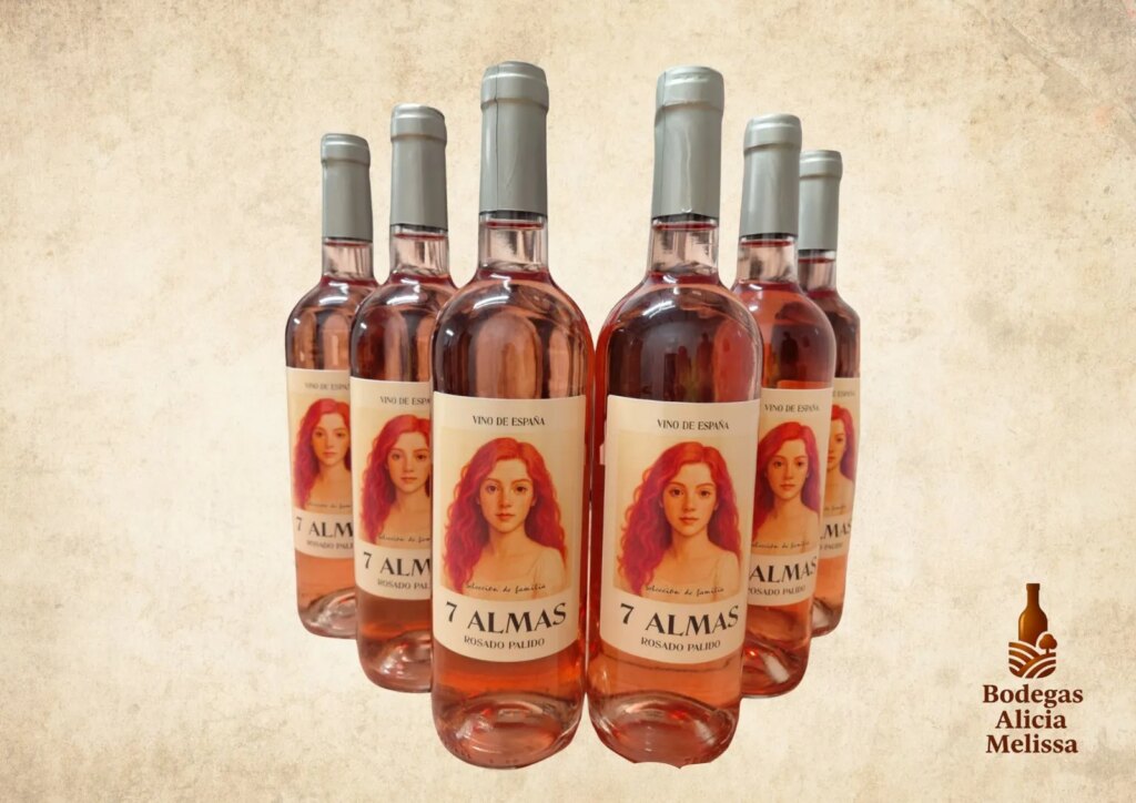 7 Almas Rosado Palido – Caja de 6 botellas 750ml