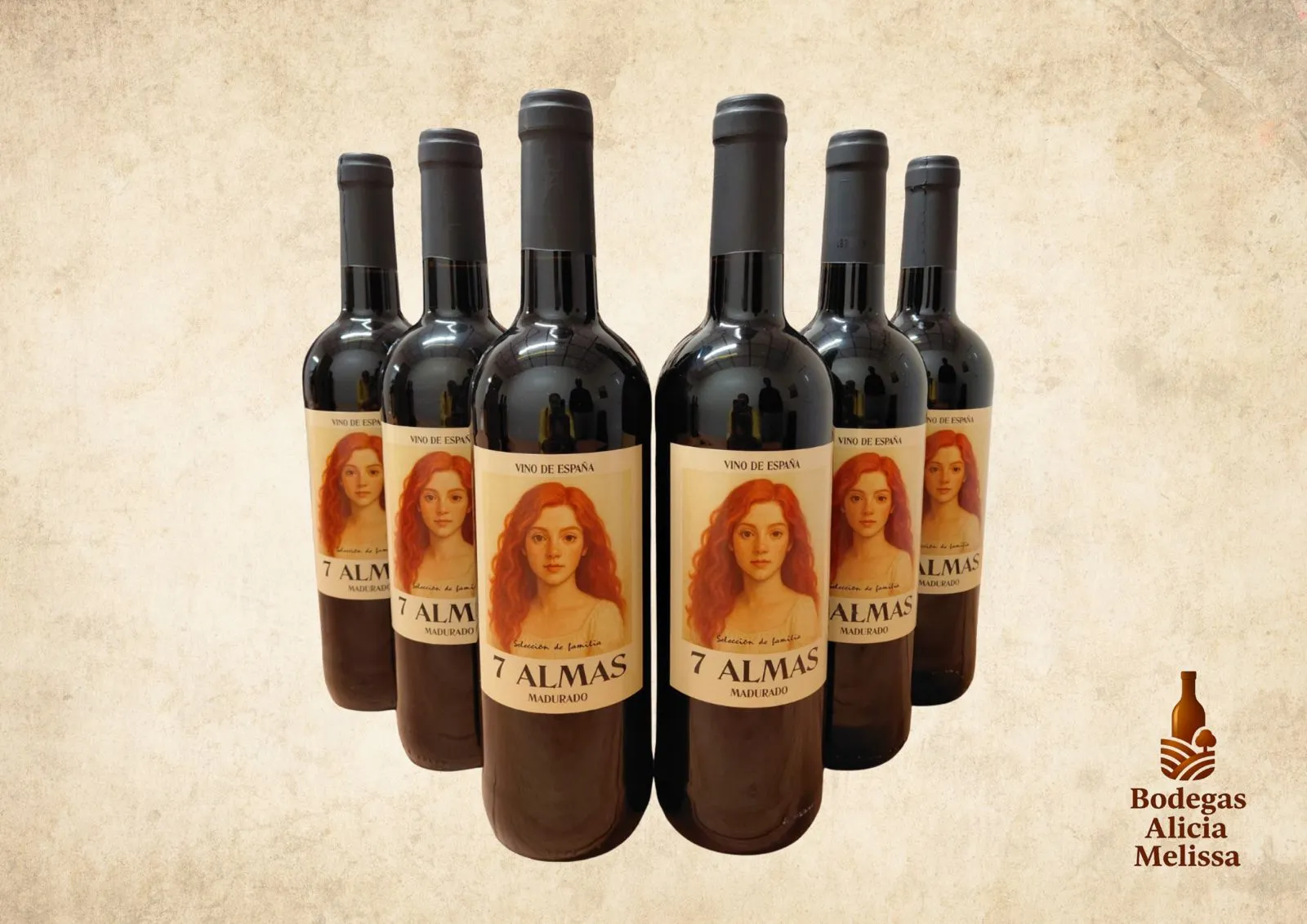 7 Almas Tinto Madurado – Caja de 6 botellas 750ml